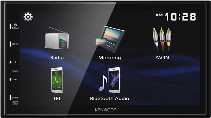 Kenwood 6.8 Digital Multimedia Receiver with Bluetooth