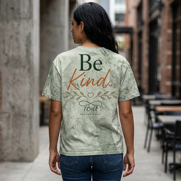 "Kindness Includes You, be kind" Self-Care, Unisex Graphic T-Shirt