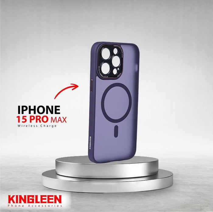 King Leen Cover iPhone 15ProMax, Black Camera, Multicolour