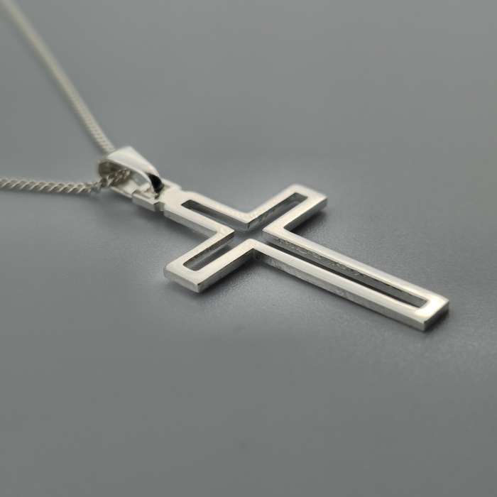 Kreuzanhänger silber - 925er Silber (403)