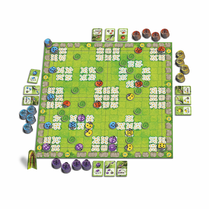 Ladybugs - Taktisches Mehrheiten-Legespiel für Familien