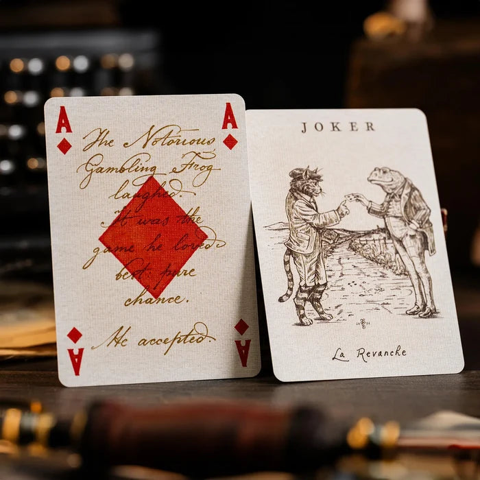 Le Voyage du Chat Rouge Playing Cards