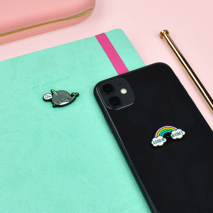 Legami Cutie Metal Stickers - Good Vibes