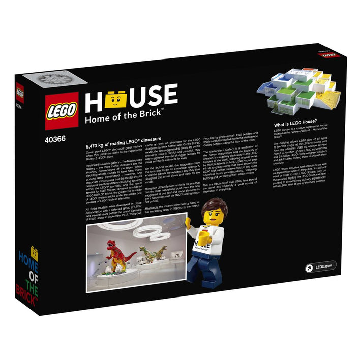 Lego 40366 Lego House Dinosaurs Exclusive