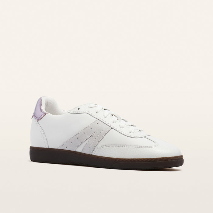 Levi White/Lilac Metallic