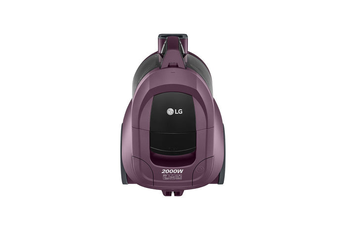 LG Canister Vacuum Cleaner, 1.3Lit, 2000Watts, Pearl Sparkle Red