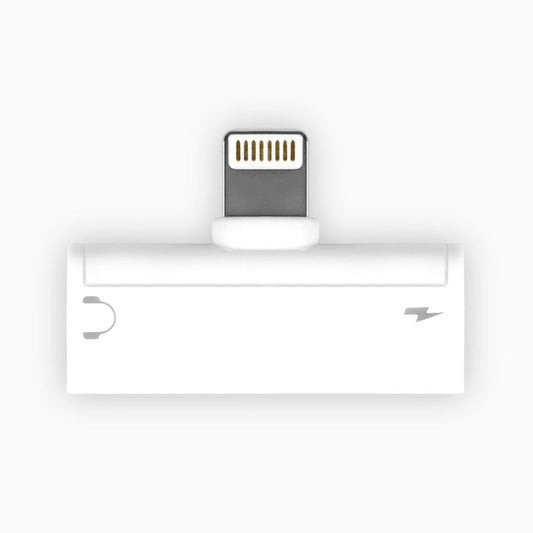 Aluratek Lightning Adapter for iPhone iPad Main white