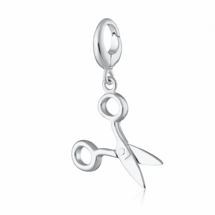 Lily Charmed Silver Scissors Charm
