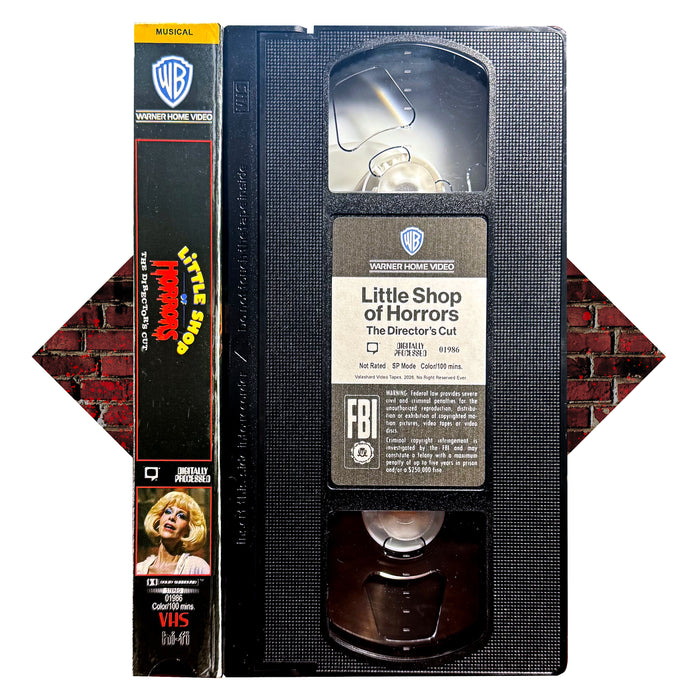 LITTLE SHOP OF HORRORS DIRECTOR'S CUT VHS