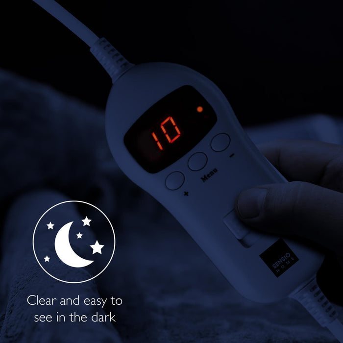 - Buy Now Luxury Heated Throw Electric Blanket Cream