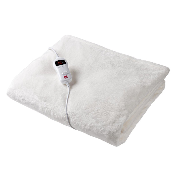 - Buy Now Luxury Heated Throw Electric Blanket Cream