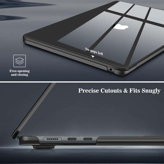MacBook Air 15 Inch M5/M4/M3/M2 Chip (A3448/A3241/A3114/A2941) Protective Snap-On Hard Shell Case | Fintie