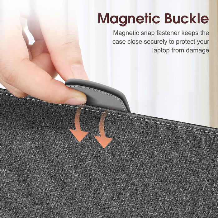MacBook Air 15 Inch with M5/M4/M3/M2 Chip (Model A3448/A3241/A3114/A2941) Sleeve Case Folio Book Cover | Fintie