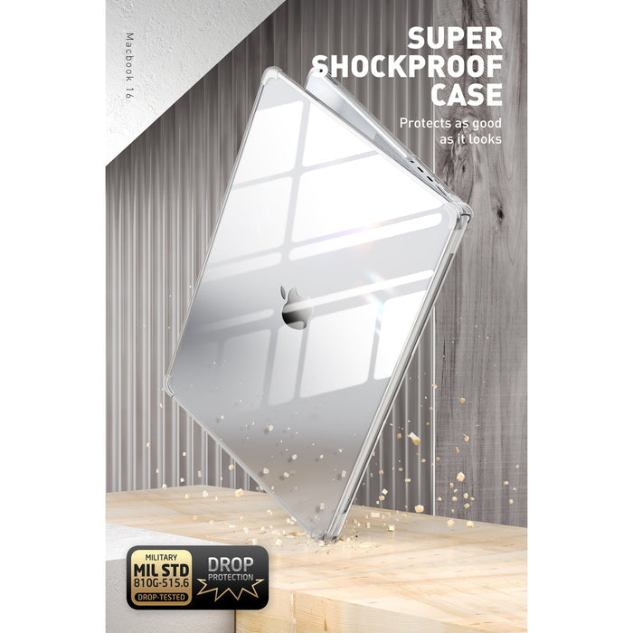 MacBook Pro 16 inch (2021/2023) Unicorn Beetle CLEAR Case Cover (Open-Box)-Clear
