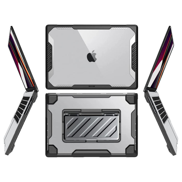 MacBook Pro 16 inch (2026-2021) Unicorn Beetle PRO Case Cover with Kickstand  (Open-Box)-Black