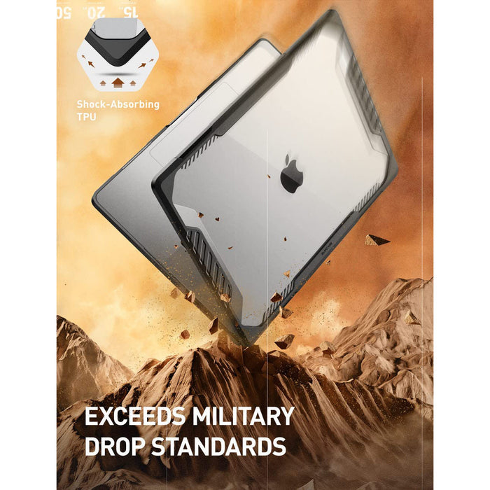 MacBook Pro 16 inch (2026-2021) Unicorn Beetle PRO Case Cover with Kickstand  (Open-Box)-Black