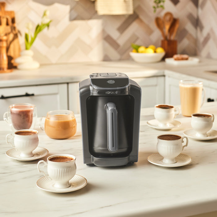 Machine à café turc Karaca Hatır Neo avec lait – Space Grey