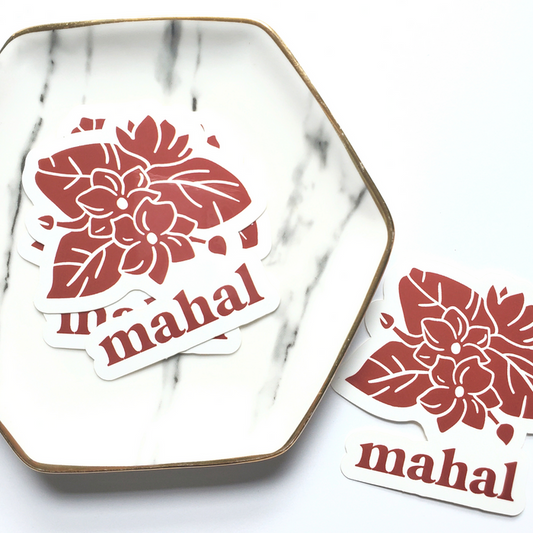 MAHAL Sticker