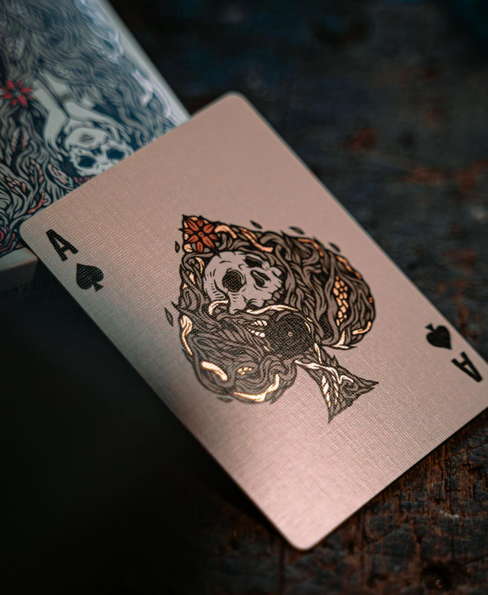 Maidens Cold Foil Playing Cards Playing Cards by Joker and the Thief