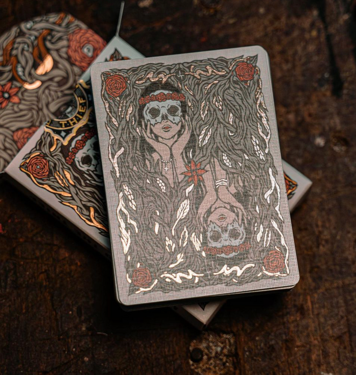 Maidens Cold Foil Playing Cards Playing Cards by Joker and the Thief