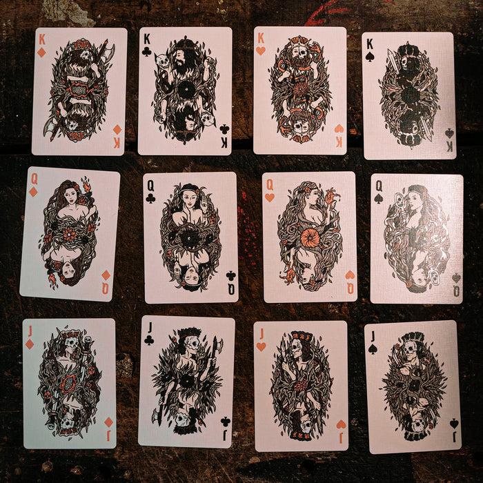 Maidens Cold Foil Playing Cards Playing Cards by Joker and the Thief