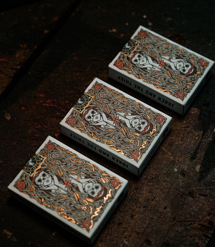 Maidens Cold Foil Playing Cards Playing Cards by Joker and the Thief
