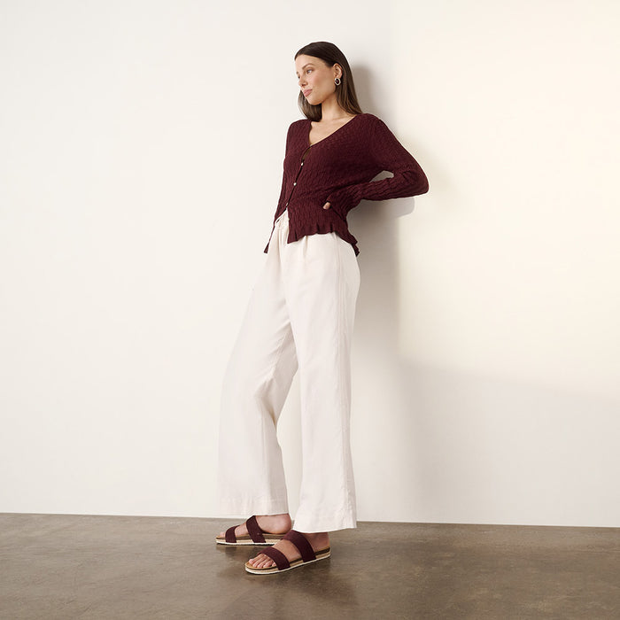 Maria III Cherry Suede