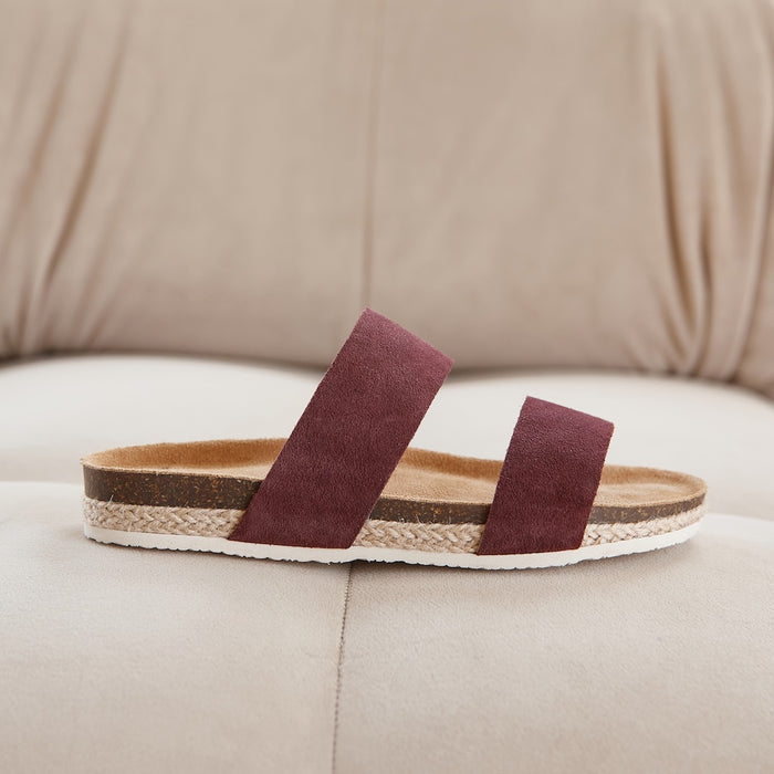Maria III Cherry Suede