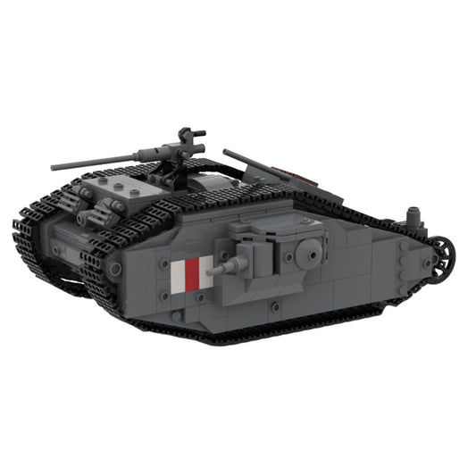 Mark - II - Militärpanzer Klemmbausteine - LesDiy - Klemmbausteine