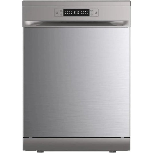 MEC Free Stand Dishwasher A+++, 15Sets, 3Spray, 3Racks, 7Programs, VDE Plug, Auto Door, Silver