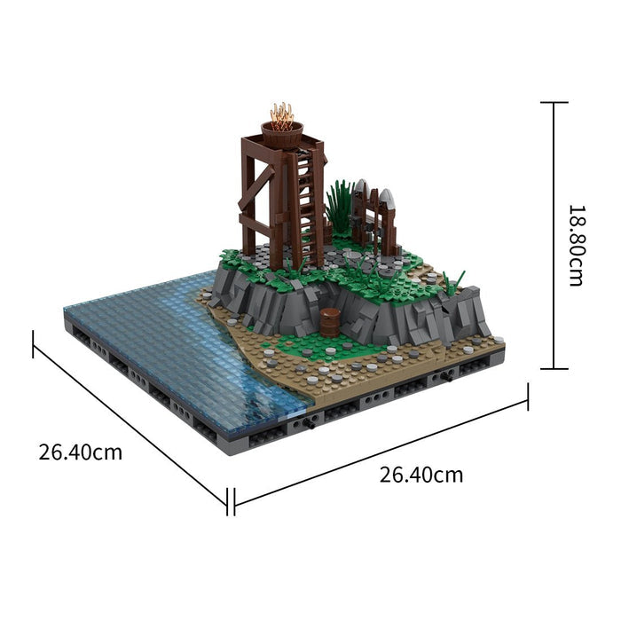 Medieval Pirate Tower MA - 001 Klemmbausteine - LesDiy - Klemmbausteine