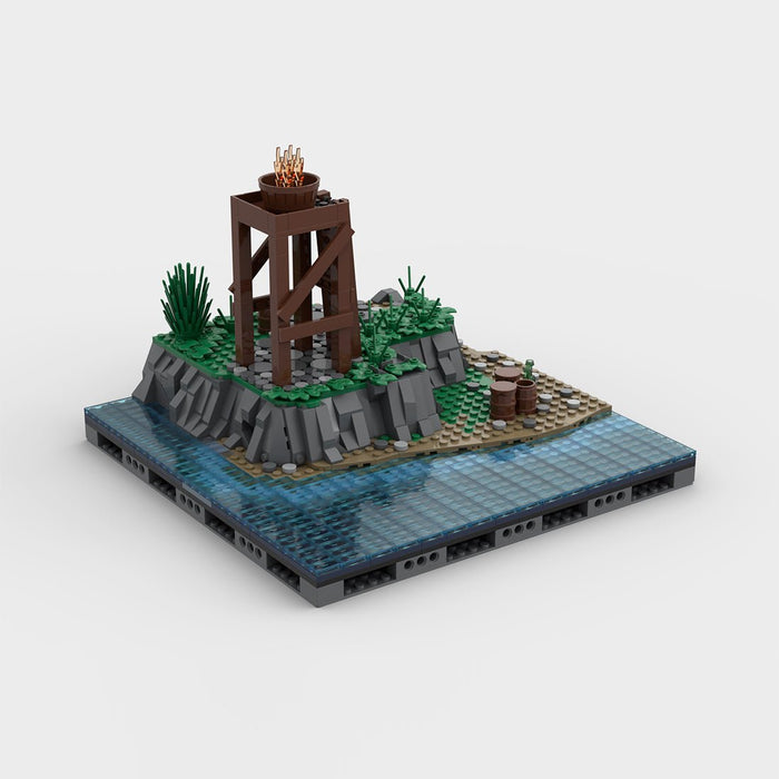 Medieval Pirate Tower PA - 001 Klemmbausteine - LesDiy - Klemmbausteine