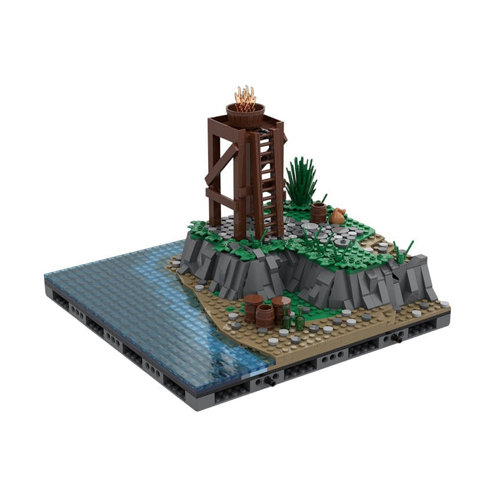 Medieval Pirate Tower PA - 001 Klemmbausteine - LesDiy - Klemmbausteine