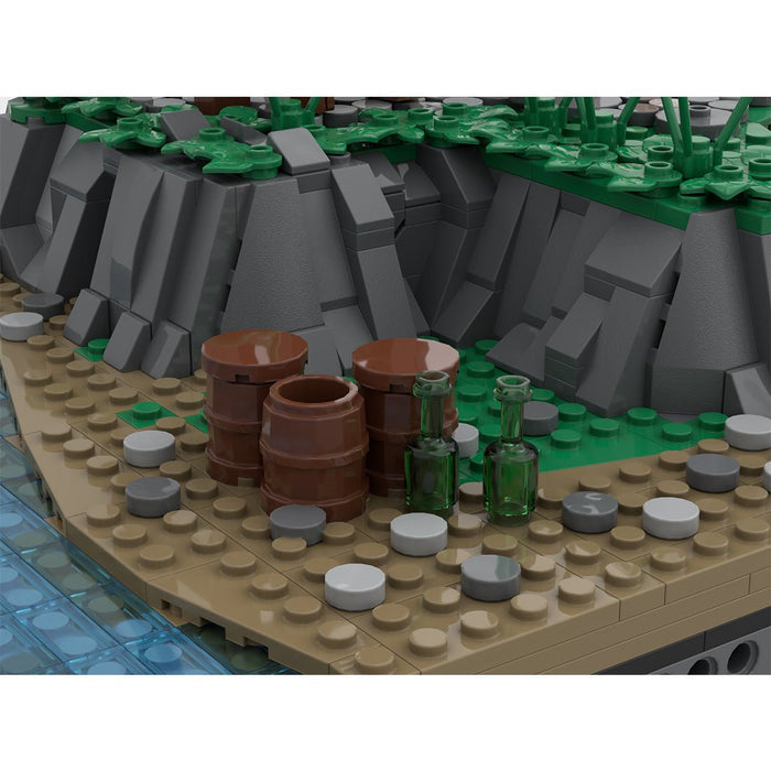 Medieval Pirate Tower PA - 001 Klemmbausteine - LesDiy - Klemmbausteine