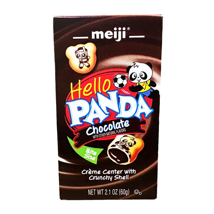 Meiji - Hello Panda Cookies Filled with Chocolate Cream - Kryptonite Character Store