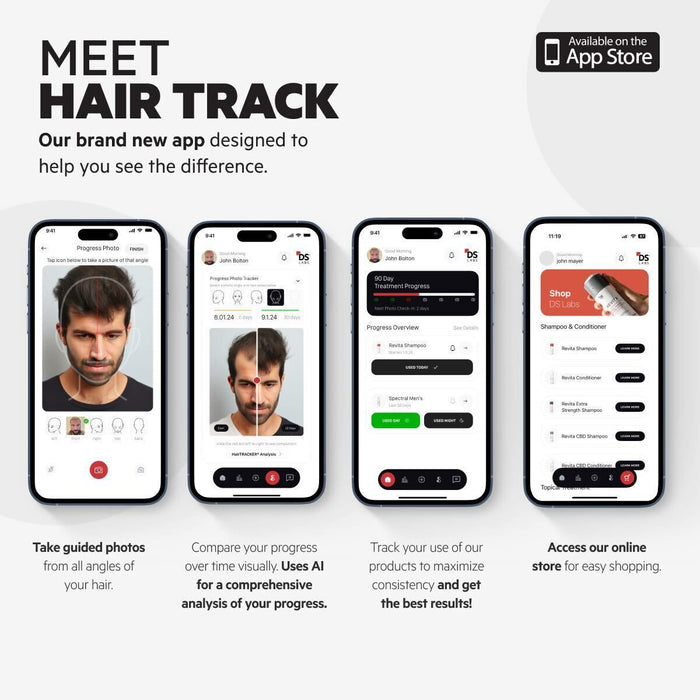 Men's Hair Regrowth Stimulation Kit | Spectral.UHP + Revita Shampoo