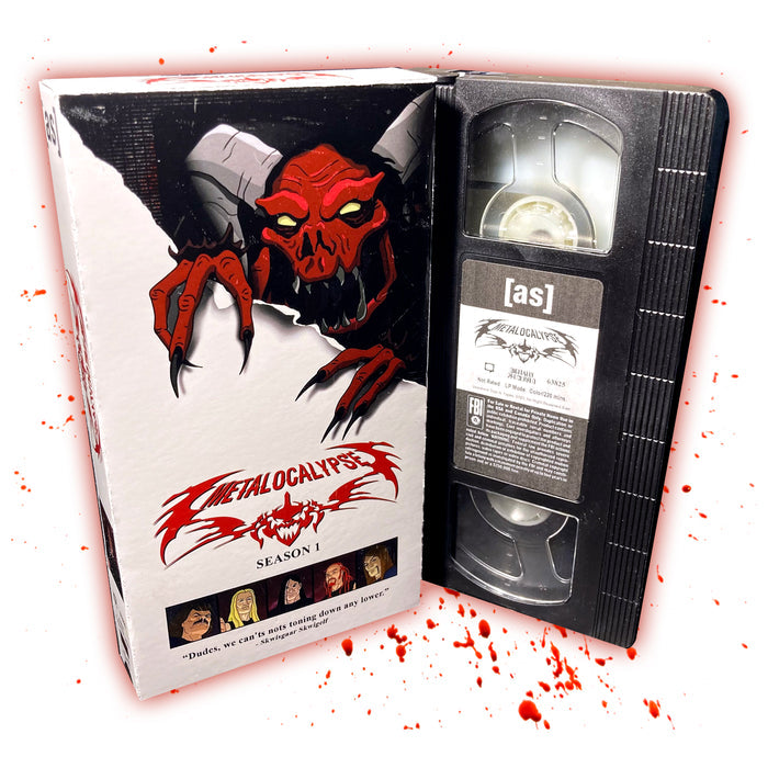 METALOCALYPSE SEASON 1 VHS