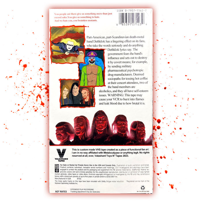 METALOCALYPSE SEASON 1 VHS