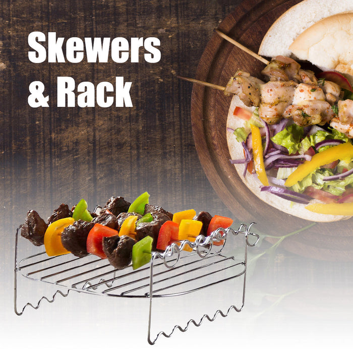 Milex Power Air Fryer Skewer and stacking rack - Milex South Africa