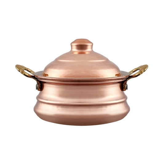 Mini faitout Karaca Alacahoyuk en cuivre, 8 cm
