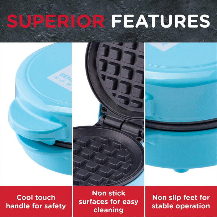 - Buy Now Home Mini Waffle Maker Machine