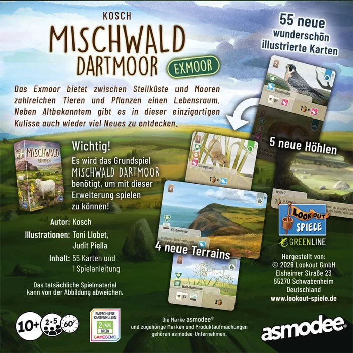Mischwald: Dartmoor Exmoor - Die erste Erweiterung für Irland