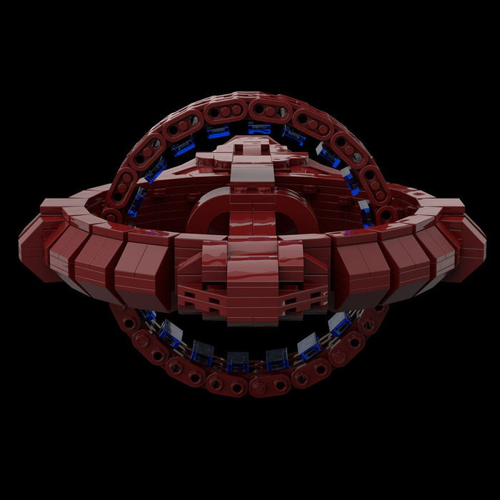 MOC - 113904 Vulcan D'kyr Class Klemmbausteine - LesDiy - Klemmbausteine