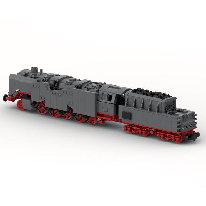 MOC - 129996 DR - Baureihe 50 - War Locomotive Wehrmacht WWII (8w) Klemmbausteine - LesDiy - Klemmbausteine