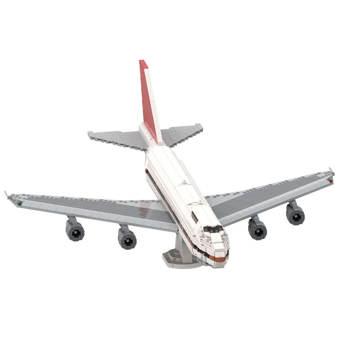 MOC - 138984 Boeing 747 - 200 by DamoB Klemmbausteine - LesDiy - Klemmbausteine