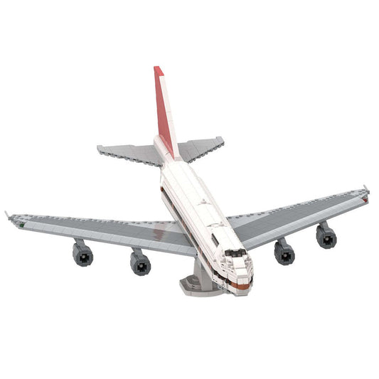 MOC - 138984 Boeing 747 - 200 by DamoB Klemmbausteine - LesDiy - Klemmbausteine