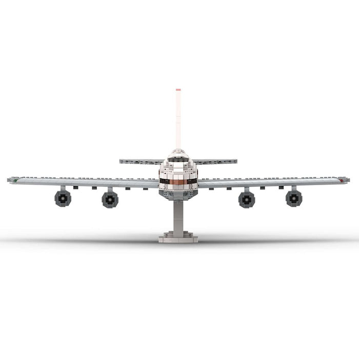 MOC - 138984 Boeing 747 - 200 by DamoB Klemmbausteine - LesDiy - Klemmbausteine