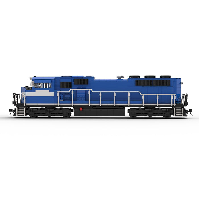 MOC - 144909 SD70MAC Conrail Klemmbausteine - LesDiy - Klemmbausteine