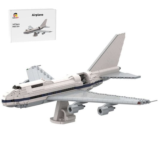 MOC - 146299 NASA Boeing 747 SOFIA by DamoB) Klemmbausteine - LesDiy - Klemmbausteine