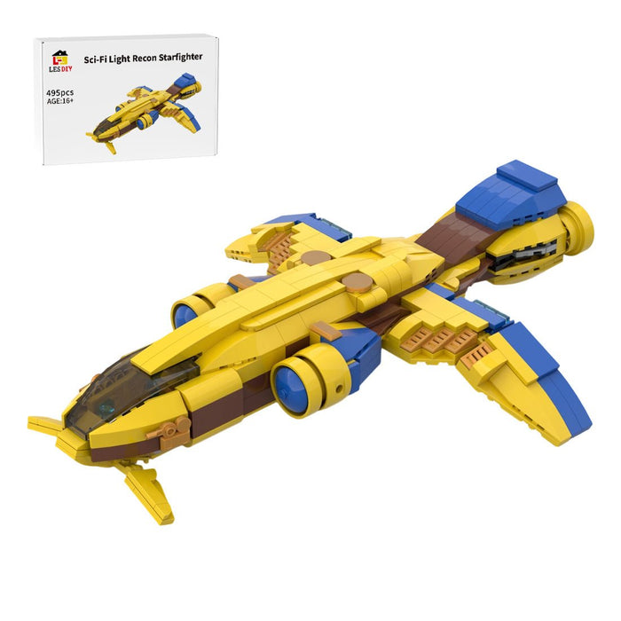 MOC-149039 Protoss Scout Klemmbausteine-LesDiy-Klemmbausteine